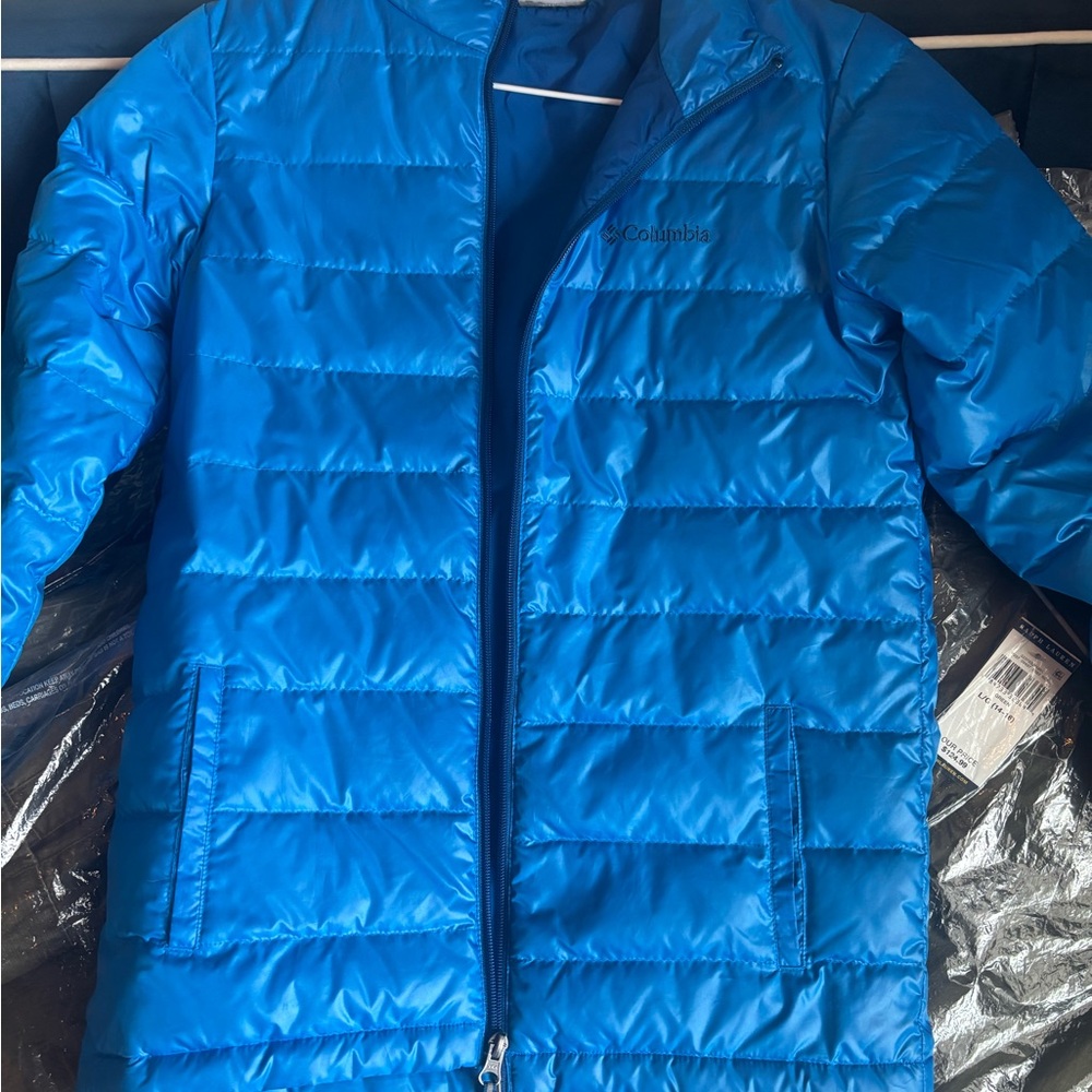 Columbia Vibrant Blue Quilted Jacket